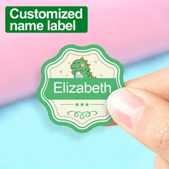 Special Shaped 3 Stickers in Orange Pink Coffee Green Purple