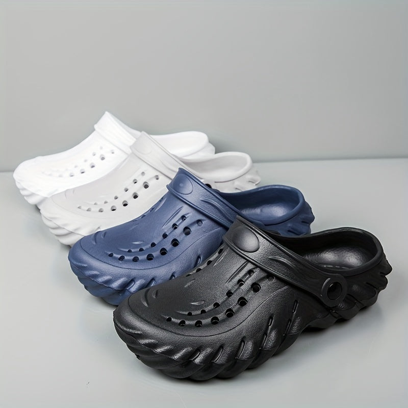 Men's Strap Clogs for Home and Outdoor Use