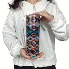 590ml Vintage Stainless Steel Water Bottle Insulated Outdoor Sports Fitness