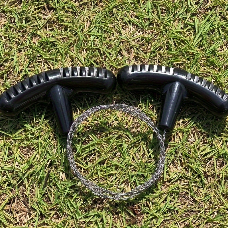 PP Handle Mini Pocket Saw Stainless Steel Wire Saw