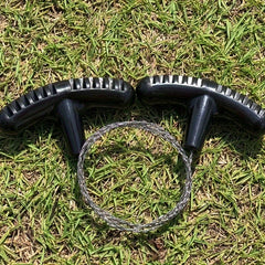 PP Handle Mini Pocket Saw Stainless Steel Wire Saw
