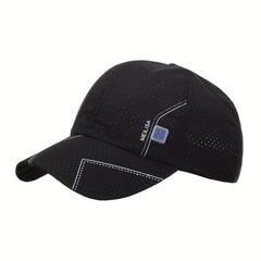 Quick Drying Baseball Cap Thin Breathable Solid Golf Sun Hat Adjustable