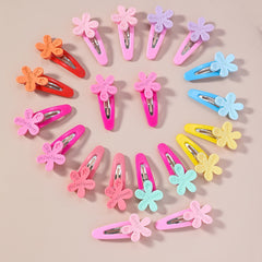 20pcs Kids Flower Hair Clips Hair Accessories