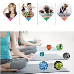 Non Slip Yoga Mat Towel Soft Microfiber Absorbs Sweat for Pilates