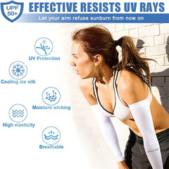 Sunscreen Proof Arm Sleeves for Outdoor Activities