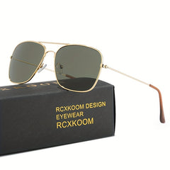 Square Aviator Sunglasses Juniors Small Face Vintage Shades
