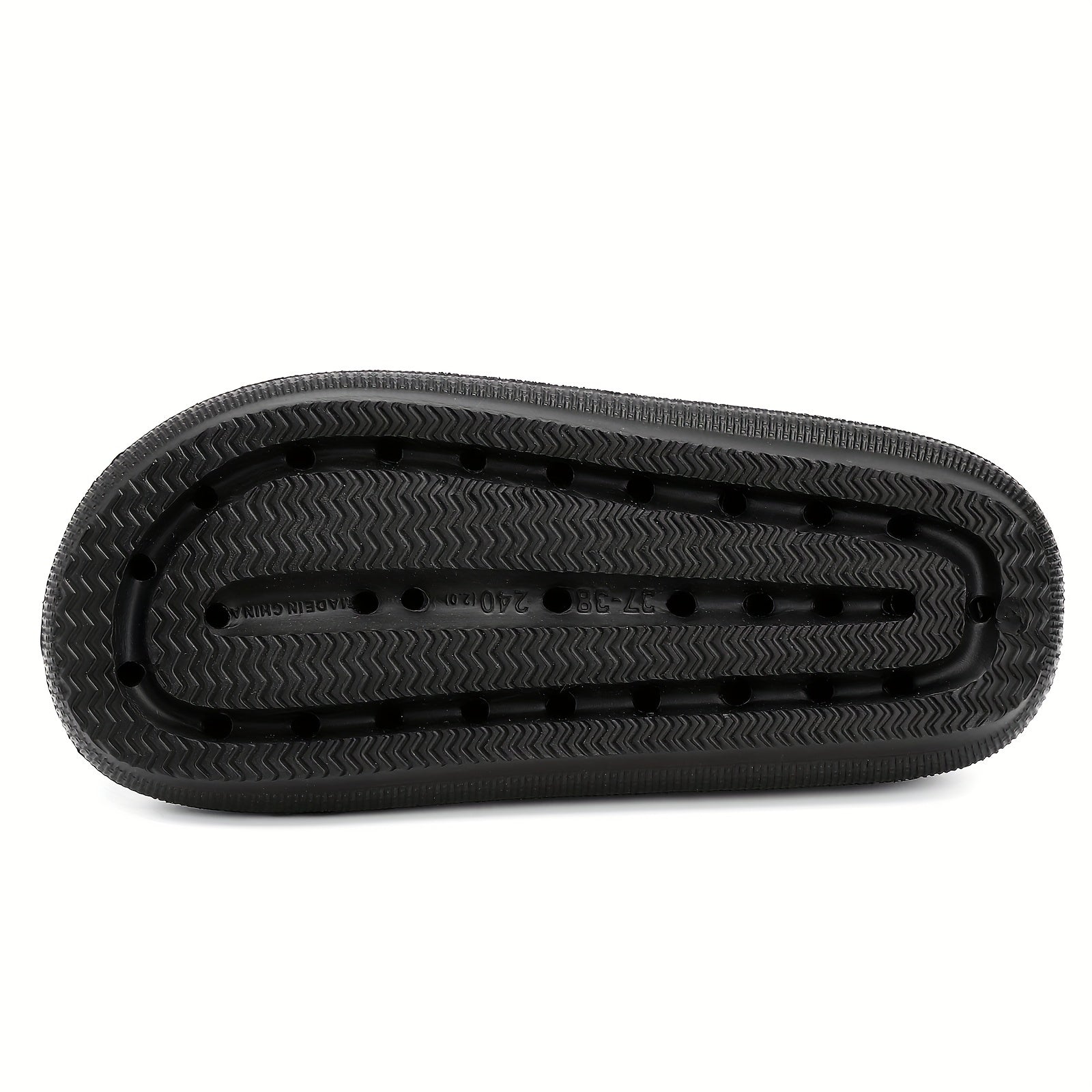 Men's Cozy Slippers with Double Hook & Loop Fasteners