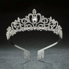 Rhinestone Crown Princess Crown Bridal Wedding Accessories