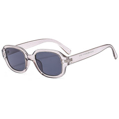 Oval Frame Sunglasses Vintage Shades Eyeglasses Women's Casual Eyewear