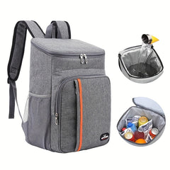 Large Capacity Thermal Backpack Waterproof Picnic Bag Leak-proof Cooling Bag