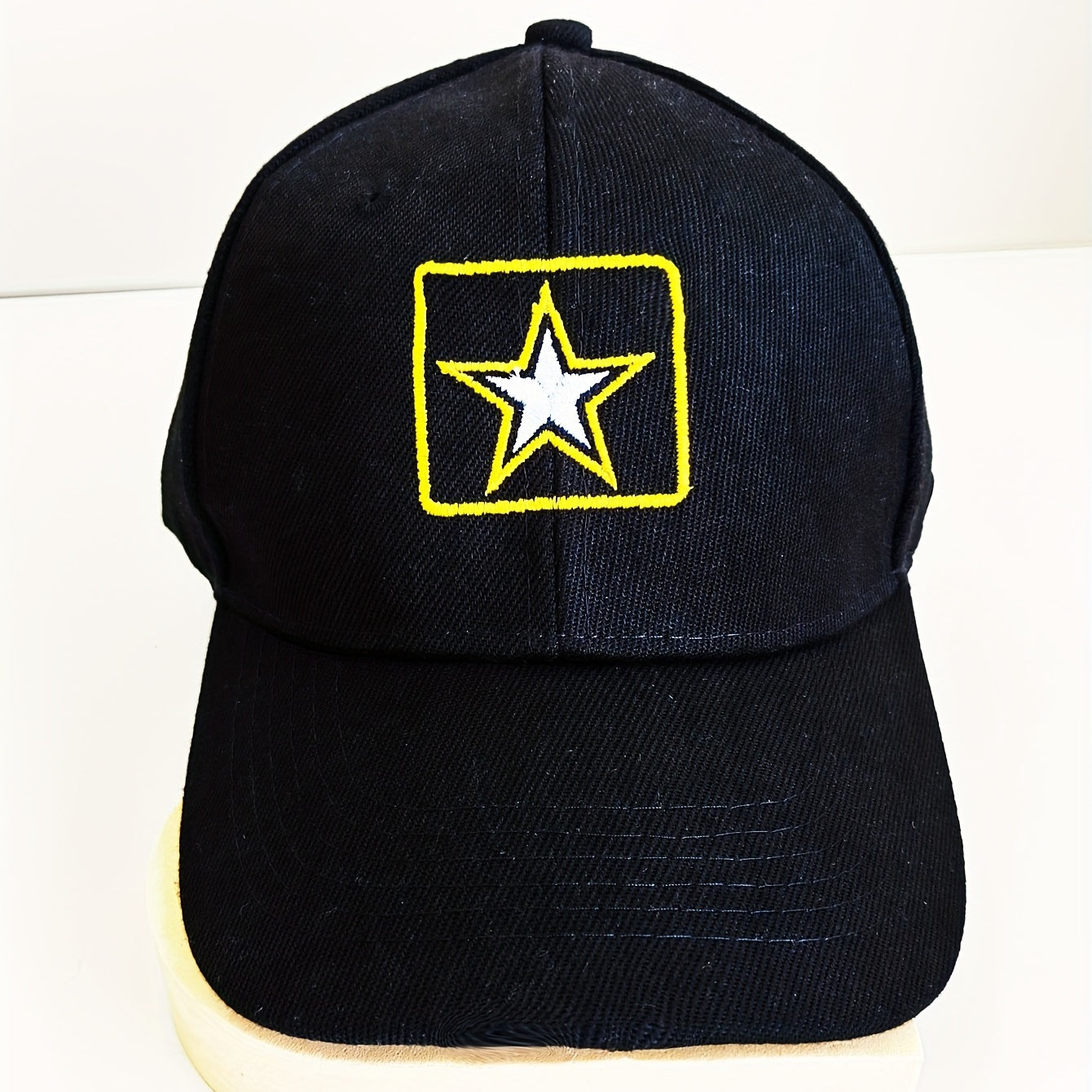 Pentagram Embroidery Baseball Cap Unisex Casual Dad Hats