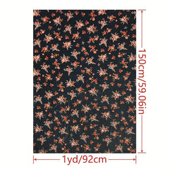1yd Chiffon Fabric Comfortable Breathable DIY Clothes Pants Dress Manual Cut