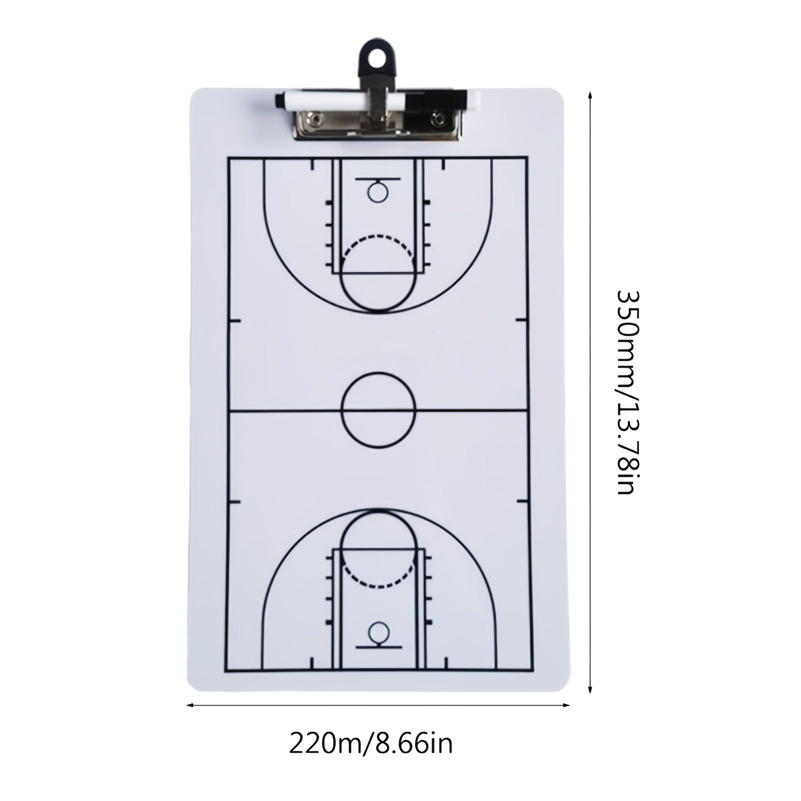 1pc Basketball/Football Coaching Board PVC Training Strategy Sports Supplies