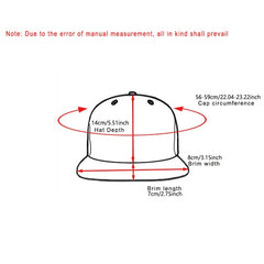 Men's Casual Mesh Flat Brim Cap