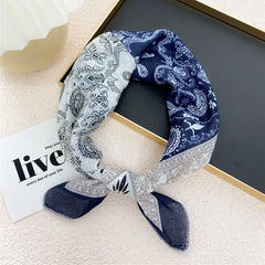 Men's Collar Scarf And Linen Square Scarf Handsome Style