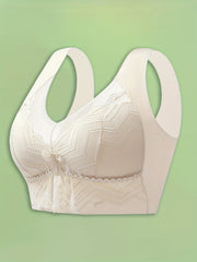 Lace Wireless Bra Full Coverage Comfy & Breathable