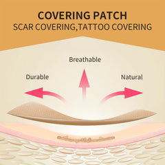 6 Pcs Invisible Concealer Patch For Skin Invisible Scar Covering Patch