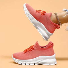 Women's Chunky Sneakers Breathable Lightweight Travel Shoes