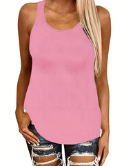 Women's Casual Sleeveless Tank Top for Summer