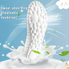 Kids Shock Absorption Insoles High Elastic Comfortable Running Sneaker Insoles