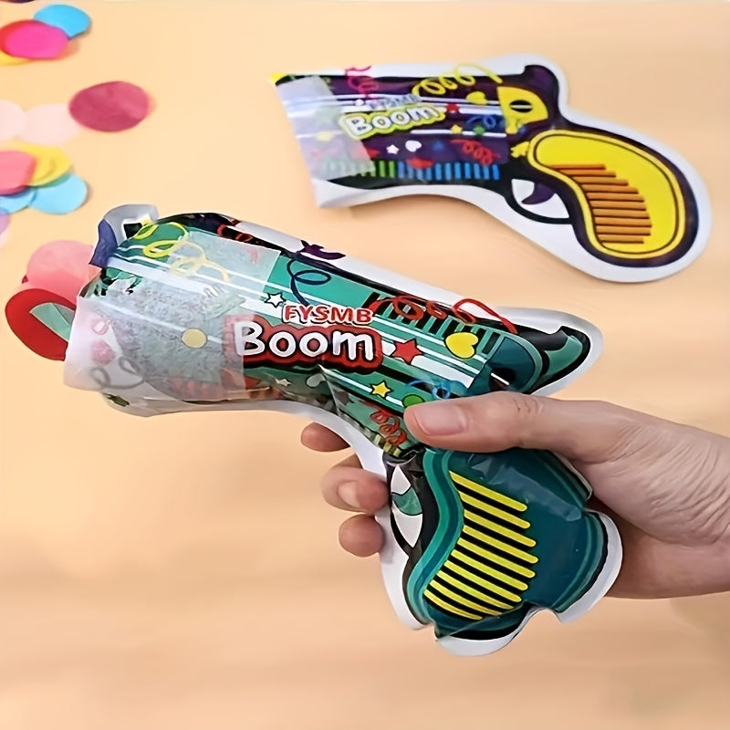 Inflatable Fireworks Gun Party Toy for Birthday Christmas Wedding