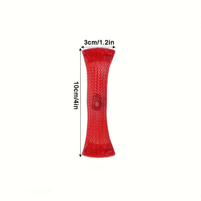 Bendable Woven Mesh with Marble, Sensory Relax Toy, Mixed Colors