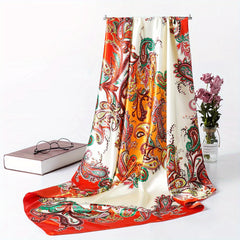Retro Shawl Wrap Sun Protection Scarf for Men