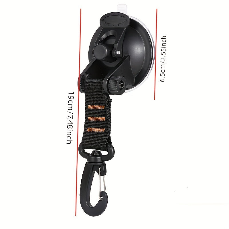 1pc Tent Suction Cup Hook Anchor Outdoor Camping Tarp Tie Down
