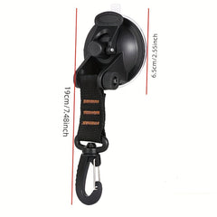 1pc Tent Suction Cup Hook Anchor Outdoor Camping Tarp Tie Down