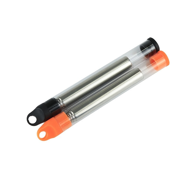 Collapsible Stainless Steel Blow Fire Tool for Outdoor Camping Hiking