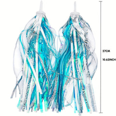 Colorful Tassel Streamers for Kids Bikes and Scooters