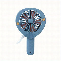 Mini Handheld Fan Portable Hand Pressure Fan Without Handle Cooling Cartoon Fan