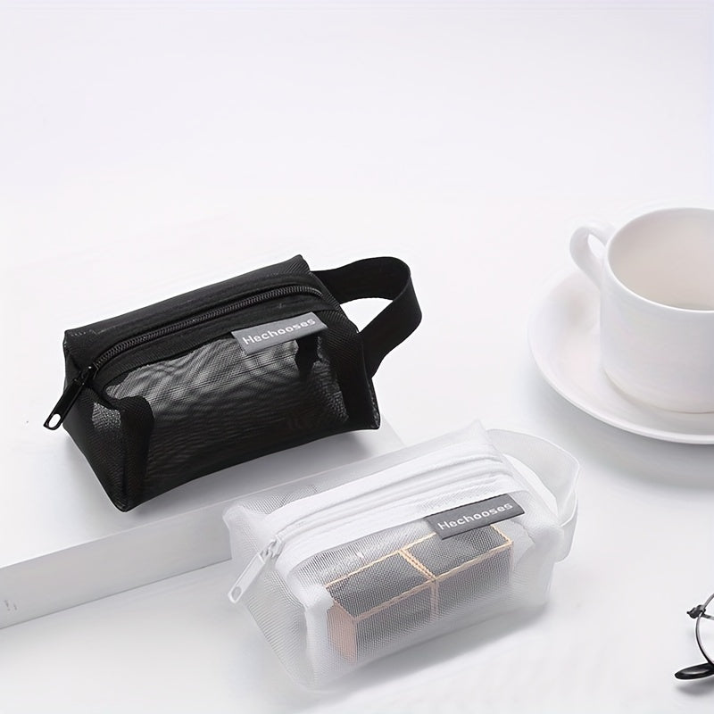 Transparent Cosmetic Bag Zipper Travel Organizer Pouch