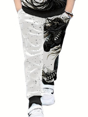 Kids 3D Horse Print Outfits Set Boys Western Style Gift