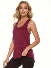 Breathable Sports Vest Quick Dry Running Top Women's Activewear