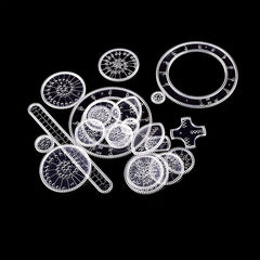 22pcs Spirograph Drawing Set Geometric Ruler Creative Educational Kids Toy