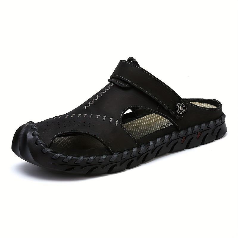 Men's Closed Toe Sandals Breathable Non Slip Beach Shoes