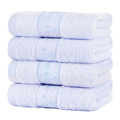 4pc Bamboo Fiber Towel Absorbent Towels for Adults & Child