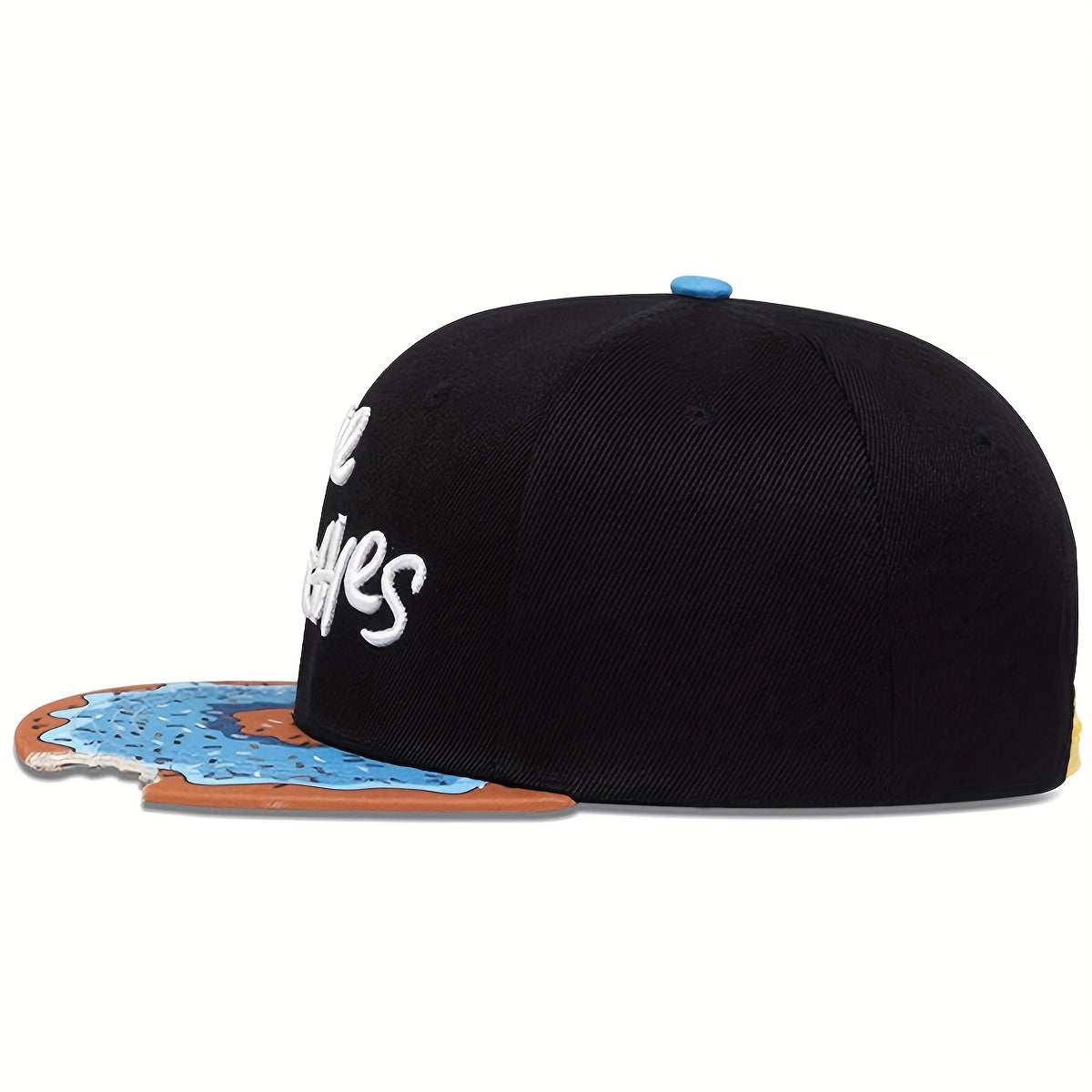 Donut Brim Snapback Hat Unisex Hip Hop Sunscreen Baseball Cap Golf Dad Hats