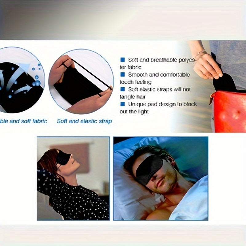 100 Pack Disposable Eye Masks for Games Soft Eye Cover Sleep Eye Shade Mask