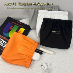 Waterproof Self-closing Mini Makeup Pouch for Women