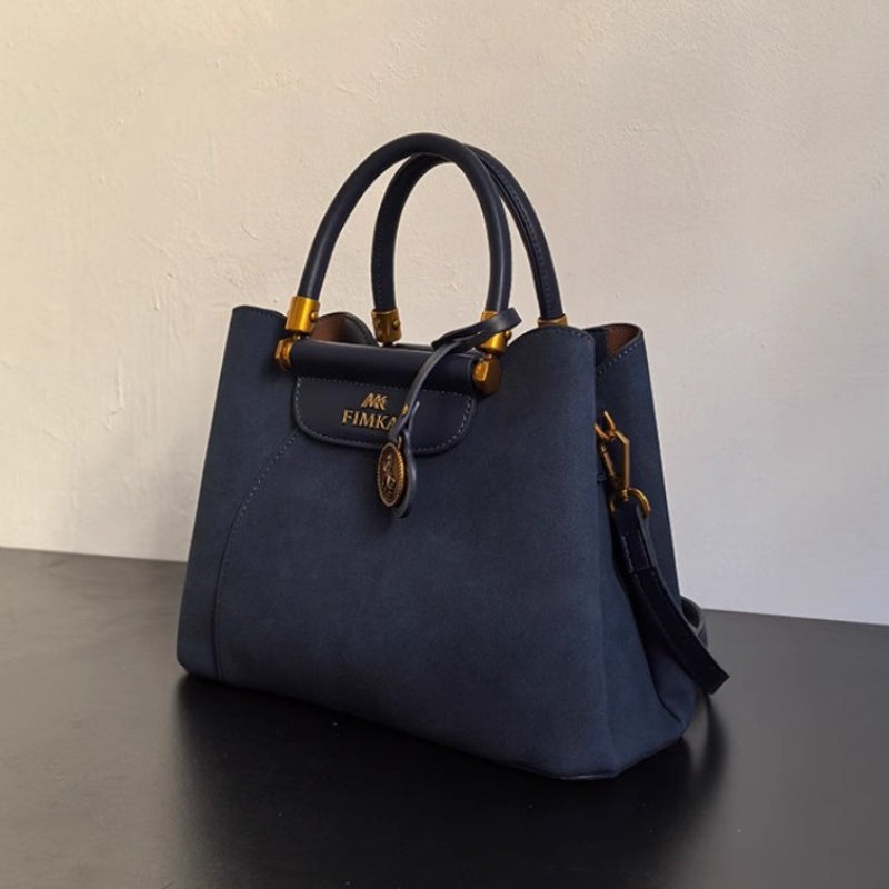 DAMEBB Navy Convertible Tote Shoulder Bag - Stylish Gift for Mother's B