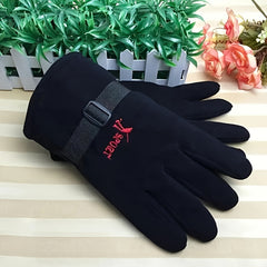 Winter Warm Gloves For Outdoor Cycling Thick Polar Fleece