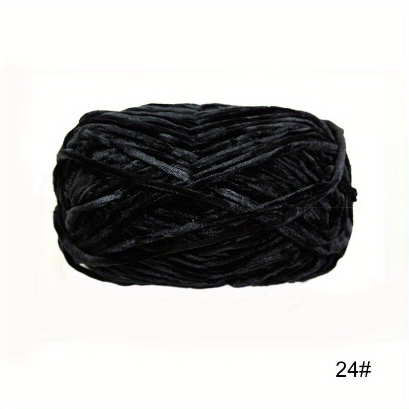 3pcs 50g Chenille Hand Woven Polyester for Hats Bags Dolls Accessories