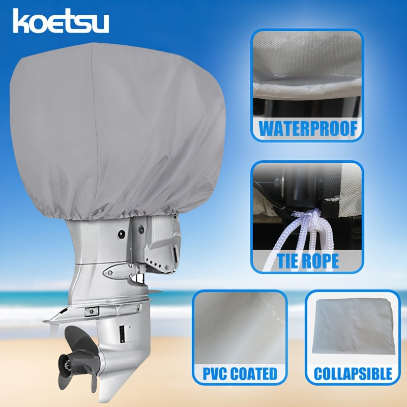 KOETSU Outboard Motor Cover 6 250HP Waterproof UV Resistant Dust Cover
