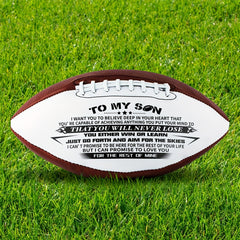 American Football For Outdoor Training and Play - Birthday Gift