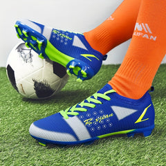XJIAN Boy's Non Slip Football Cleat With Spikes - Outdoor Soccer Shoes