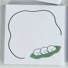 Line Puppy Postit Sticky Notes High Appearance, Tearability