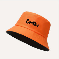 COOKIES Letter Unisex Bucket Hat Fisherman Hat Sun Hat