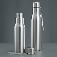 Large Capacity Outdoor Sports Water Bottle Stainless Steel Cap